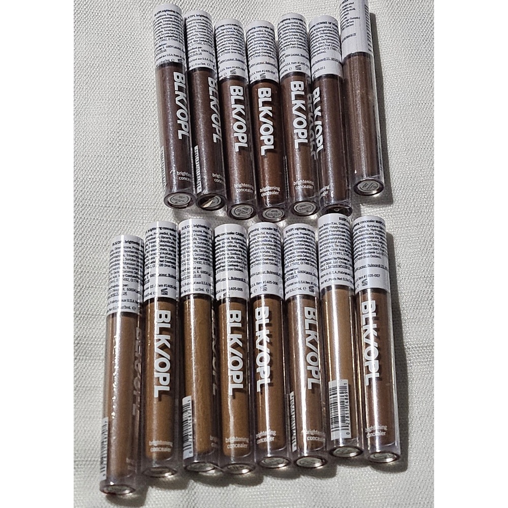 Black Opal Brightening Concealer Lot of 14 Assorted Deep‎ Shades New 0.1oz Each